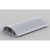 Podlahová oblá lišta svetlo sivá 50x11mm 2m LO 50_KD KOPOS