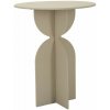 Mauro Ferretti Odkladací stolík Dune 45 cm tmavobéžový