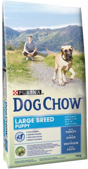 Purina Dog Chow Junior veľké plemená 14 kg