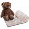 Biederlack - Detská deka 75 x 100 cm + plyšový medveď - Bruno