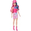 Mattel Barbie Color Reveal Barbie disco hviezda Ružová