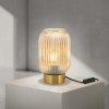 Orion Stolová lampa Carneval, jantárová, sklo, výška 23,5 cm, E27 - LA 4-1230/1 amber (1xE27)