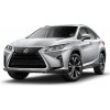 Priečniky Modula Oval Bar Closed Rail Black Lexus RX 2016 - s integrovanými pozdĺžnikmi