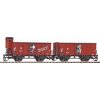 Piko Sada 2 krytých vagónov G02 „Fit“ DR III 47032