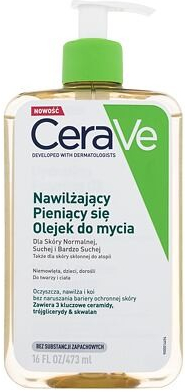 CeraVe Hydratačný čistiaci penivý olej s obsahom 3 esenciálnych ceramidov a lipidov 473 ml