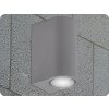 Spectrum LED Nástenné LED svietidlo 2xGU10, IP54, sivé [SLIP007008]