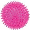Hračka pes BALL SPIKE TPR POP s ostny Zolux 13 cm růžová