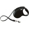 Vodítko Flexi Classic NEW páska S 5 m čierne (do 15 kg)
