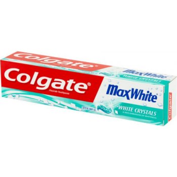 Colgate Max White White Crystals bieliaca zubná pasta s fluoridom Crystal Mint 125 ml