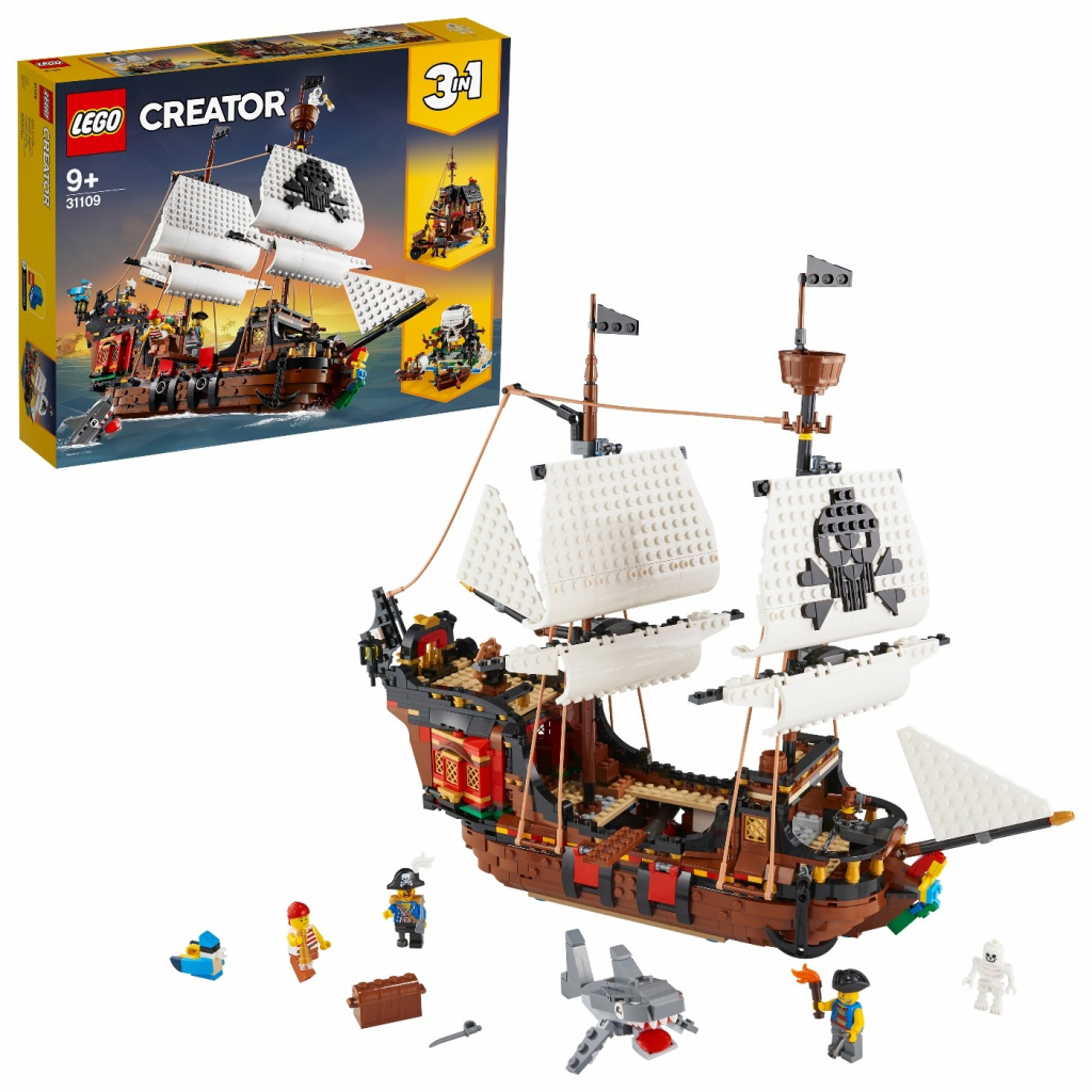 LEGO® Creator 31109 Pirátska loď od 100,83 € - Heureka.sk