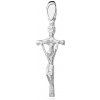 Olivie Strieborný Krížik Ježiš 1761