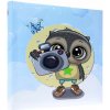 Zasúvací fotoalbum 500 fotografií 10x15 detský modrý