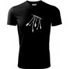 Konektory - Pánske tričko Fantasy športové - 2XL ( Čierna )