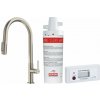 Súprava kuchynská batéria Franke Maris Slim Clear Water J Pull-Out 120.0736.604, poddrezový filter Franke Clear Water 133.0284.025