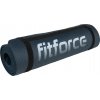 Podložka na cvičenie Fitforce YOGA MAT 180X61X1 tmavo sivá,biela
