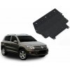 Oceľový kryt motora a prevodovky Volkswagen Tiguan 2,0TSI; 2,0TDI 2008-2011; 2011-2016