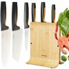 FISKARS SADA 3 NOŽOV V DREVENOM BLOKU DO KUCHYNE