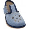 Detské papuče Pegres BF 03 modrá Veľkosť: 22