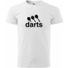 Malfini triko s potiskem Darts center white