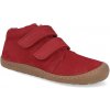 Barefoot detská členková obuv Koel - Don 2.0 Red čiervene