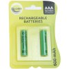 Globo 33000-2E nabíjateľné batérie do solárnych svietidiel Ni-Mh 1,2V, AAA 600mAh, 2 ks v blistri