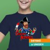 Tričko s potlačou Chucky Norris Detský / Unisex Tmavomodrá 158 cm/12 rokov