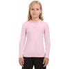 Detské termo tričko s dlhým rukávom KILPI, WILLIE Ružová 98
