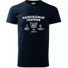 Zaobchádzať opatrne 50 - Klasické pánske tričko vyššej gramáže - 2XL ( Tmavomodrá (takmer čierna) )