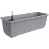 Plastia kvetináč samozavlažovací Siesta LUX - taupe 80 cm