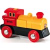 BRIO 33594 Elektrická lokomotiva obousměrná žlutá