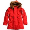 ALPHA INDUSTRIES Dámska bunda Explorer - speed red (103005/328)
