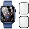 Tvrdené sklo DUX DUCIS pre Apple Watch 10 - 42 mm + čierny rámik - hybridné
