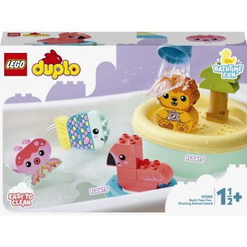 LEGO® DUPLO® 10966 Legrace ve vaně: Plovoucí ostrov se zvířátky