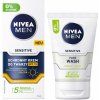 NIVEA MEN SENSITIVE Čistiaci gél na tvár 100ml + Krém s filtrom 75ml + Lopta