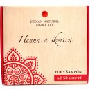 Indian Natural Haircare tuhý šampón Henna a Škorica 60 g