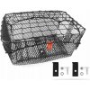 Zadný košík na bicykel BikePoint G61 Koszyk metalowy na bagażnik 41x31 + siatka čierny