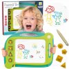Farebná magnetická tabuľa Scrapbook 4 pečiatky
