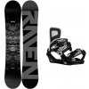 Raven Mystic snowboard + Gravity Indy black/white vázání - 163 cm + M (EU 38-41)