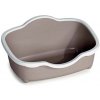 Stefanplast chic open 56 × 38,5 × 26 cm biela / svetlo hnedá