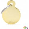 My Family gravírovateľný prívesok Small Round Brass 2,85 x 2,15 cm