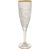 LAV Bohemia Jihlava BOHEMIA JIHA NICOLETTE GOLD/MAT POHÁR NA ŠAMPANSKÉ 6 x 180 ml