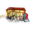 Schleich 42485 Stajňa pre kone s príslušenstvom, 60 x 40 x 29,5 cm