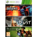 Hra na Xbox 360 Beyond Good and Evil + Outland + From Dust