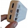 Powerbank 20000 mAh | POLSENTE | Rýchle nabíjanie | 4 káble + 4 porty