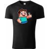 Minecraft Dětské tričko Good Job - černé Velikost trička: 158 (10-12 let)