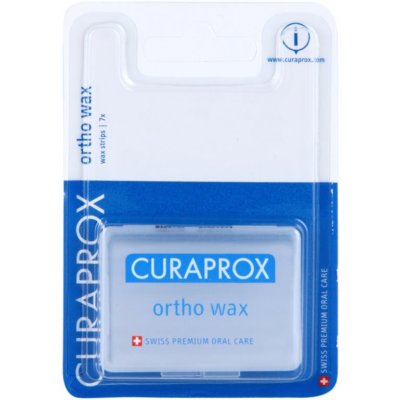 Curaprox Ortho Wax ortodontický vosk pre strojček 7 ks