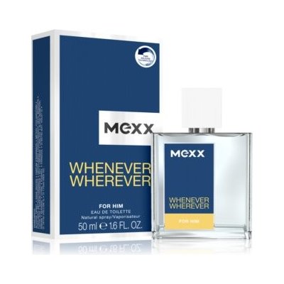 Mexx Whenever Wherever For Him, Toaletná voda 50ml pre mužov