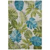Najkoberce Hanse Home Flair Tropical Leaves tyrkysový / zelený 160x235 cm