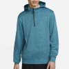 Pánska mikina Nike Golf Dri Fit Golf Hoodie teal modrá L