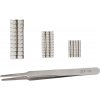 Shesto Modelcraft nerezová pinzeta se 100 magnety